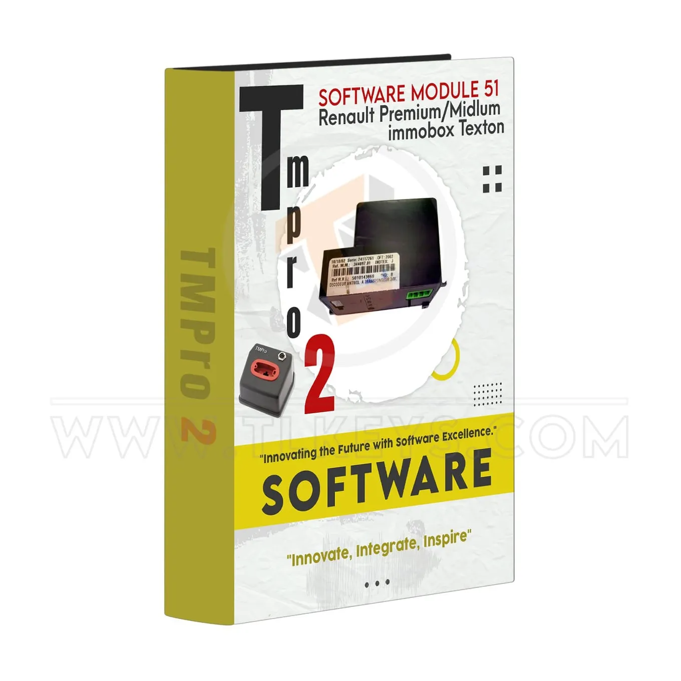 Tmpro 2 Tmpro 2 Software module 51 – Renault Premium/Midlum immob software Tmpro 2 Tmpro 2 Software module 51 – Renault Premium/Midlum immob software