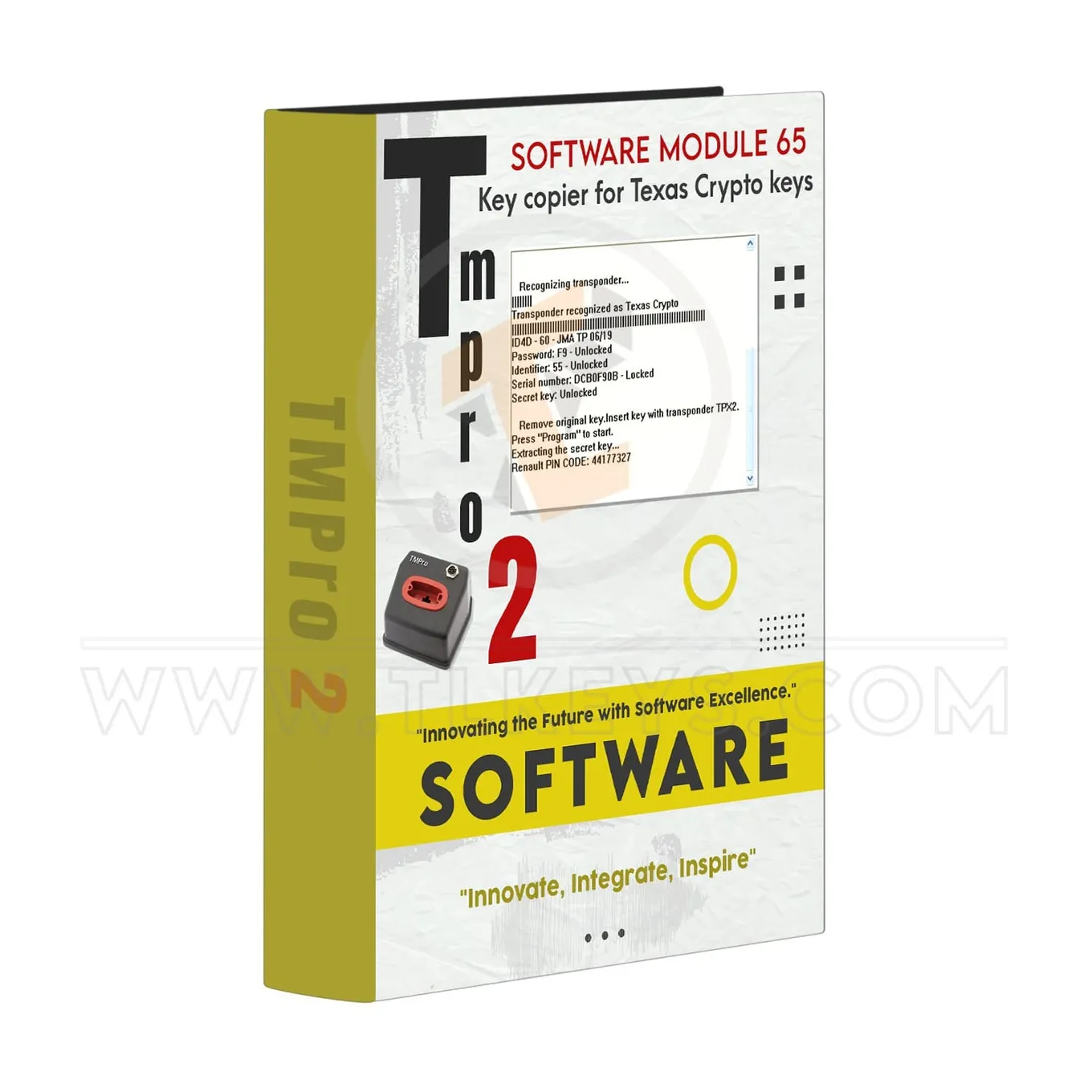 TMPRO Tmpro 2 Tmpro 2 Software module 65 – Key copier for Texas Crypt TMPRO Tmpro 2 Tmpro 2 Software module 65 – Key copier for Texas Crypt