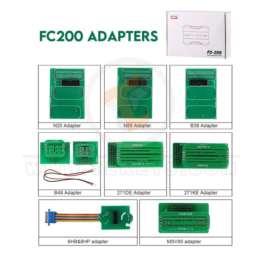 CGDI New Adapters Set for FC200 and AT200 Compatible devices FC200 CGDI New Adapters Set for FC200 and AT200 Compatible devices FC200