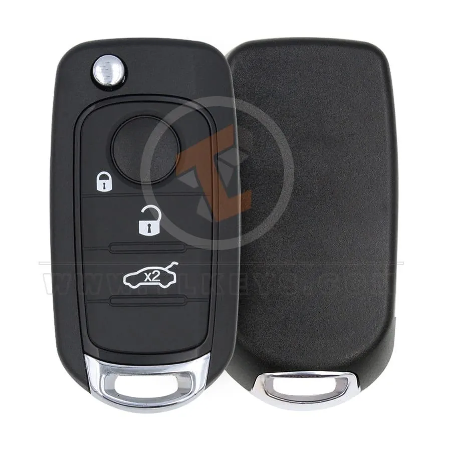 Genuine Flip Key Remote FIAT 500X 433MHz 3 Buttons HITAG AES 4A Remote Type Flip Key Remote Genuine Flip Key Remote FIAT 500X 433MHz 3 Buttons HITAG AES 4A Remote Type Flip Key Remote