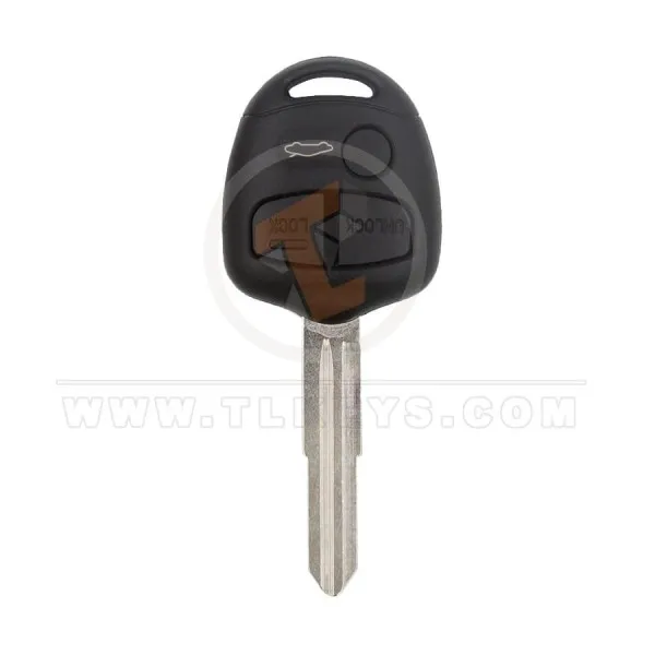 Mitsubishi Head Key Remote Shell 3 Buttons MIT8 Blade Aftermarket Remote Shell Mitsubishi Head Key Remote Shell 3 Buttons MIT8 Blade Aftermarket Remote Shell