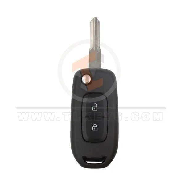 Renault Flip Key Remote Shell 2 Buttons With White Back Cover Renault Flip Key Remote Shell 2 Buttons With White Back Cover