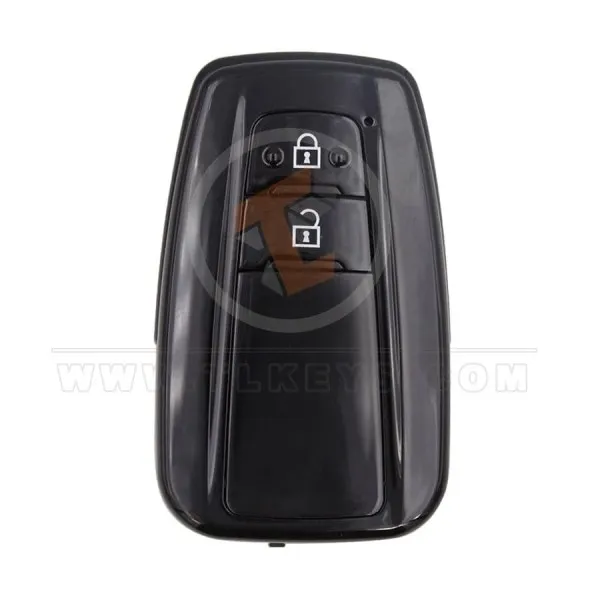 Toyota Smart Key Remote Shell 2 Buttons With Blue Painted Panic Button No Toyota Smart Key Remote Shell 2 Buttons With Blue Painted Panic Button No