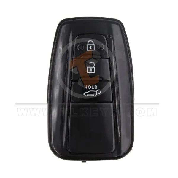 Toyota Smart Key Remote Shell 3 Buttons SUV Trunk With Mirror Painted Panic Button No Toyota Smart Key Remote Shell 3 Buttons SUV Trunk With Mirror Painted Panic Button No