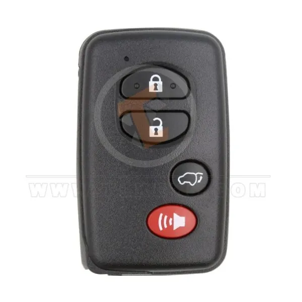 Toyota Smart Key Remote Shell 4 Buttons SUV Trunk Aftermarket Brand Panic Button Yes Toyota Smart Key Remote Shell 4 Buttons SUV Trunk Aftermarket Brand Panic Button Yes