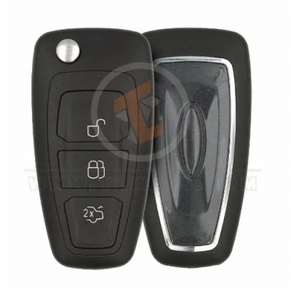 Ford Focus Fiesta Flip Key Remote Shell 3 buttons Aftermarke Remote Type Fobik Ford Focus Fiesta Flip Key Remote Shell 3 buttons Aftermarke Remote Type Fobik