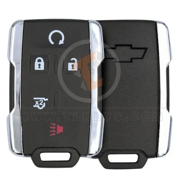 Remote Key Shell Case Fob Chrome Edge for Silverad Buttons 2 Remote Key Shell Case Fob Chrome Edge for Silverad Buttons 2