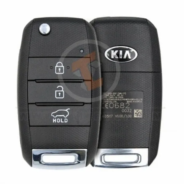 Genuine Kia Sorento Flip Key Remote 2015 2020 P/N: 95430 C5210 433MHz Battery Type CR2032 Genuine Kia Sorento Flip Key Remote 2015 2020 P/N: 95430 C5210 433MHz Battery Type CR2032