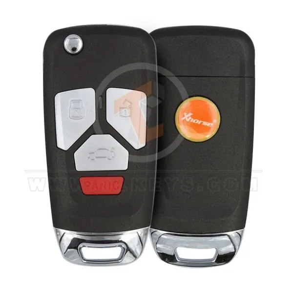 Xhorse XNAU02EN Wireless Flip Key Remote 3+1 buttons Xhorse Remote Type Wireless Remote Xhorse XNAU02EN Wireless Flip Key Remote 3+1 buttons Xhorse Remote Type Wireless Remote