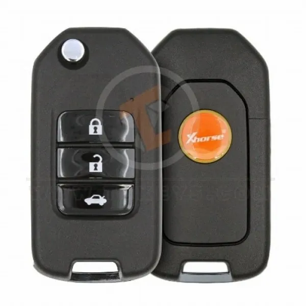 Xhorse XNHO00EN Universal Wireless Flip Key Remote 3 Buttons Xhorse Remote Type Wireless Remote Xhorse XNHO00EN Universal Wireless Flip Key Remote 3 Buttons Xhorse Remote Type Wireless Remote