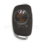 refurbished hyundai santa fe 2014 2016 flip key remote 3buttons 433mhz 34733 back