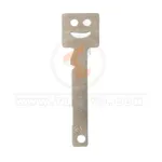 keymax 23 smiley key 34674 silver back