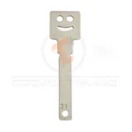 keymax 31 smiley key back