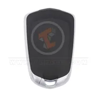 cadillac smart key remote shell 3+1 buttons sedan trunk type aftermarket 34843 back - thumbnail