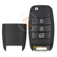 hyundai flip key remote shell 3buttons suv trunk aftermarket 34901 detail - thumbnail