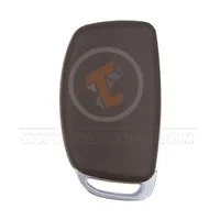 hyundai smrt key remote shell 3buttons suv trunk with left normal cutting blade aftermarket 34899 back - thumbnail