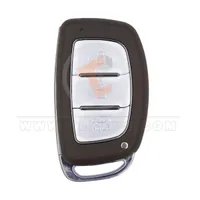 hyundai smrt key remote shell 3buttons suv trunk with left normal cutting blade aftermarket 34899 front - thumbnail