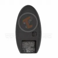 infiniti smart key remote shell 5 buttons back 28849 - thumbnail