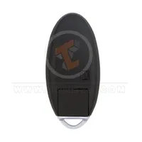 infiniti smart key remote shell 4buttons sedan trunk without side lock aftermarket 34935 back - thumbnail