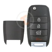 kia flip key remote shell 4buttons suv trunk aftermarket 34950 detail - thumbnail