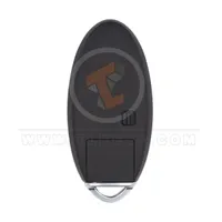 nissan smart key remote shell 3buttons with side lock aftermarket 34934 back - thumbnail