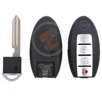 nissan smart key remote shell 4buttons aftermarket 34937 detail - thumbnail
