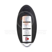 nissan smart key remote shell 4buttons aftermarket 34937 front - thumbnail