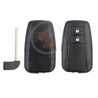 toyota smart key remote shell 2buttons with matt painted aftermarket component 34977 - thumbnail