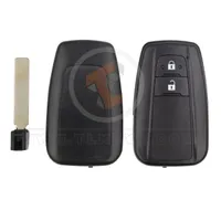 toyota smart key remote shell 2buttons with matt painted aftermarket component 34987 - thumbnail