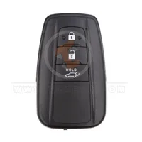 toyota smart key remote shell 3buttons suv trunk with matt painted aftermarket front 34989 - thumbnail