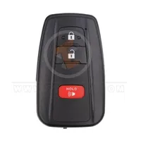 toyota smart key remote sjell 2+1buttons with matt painted aftermarket front 34988 - thumbnail