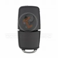 volkswagen 2003 2011 flip key remote shell 3 buttons back 34270 - thumbnail