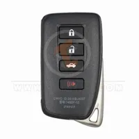 lexus 2013 2019 smart key remote shell 4 buttons small trunk us front 33427 - thumbnail