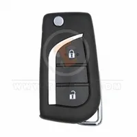 xhorse universal flip key remote 2 buttons without chip front - thumbnail