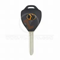 xhorse universal head key remote 4 buttons without chip back - thumbnail