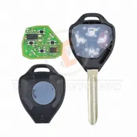 xhorse universal head key remote 4 buttons without chip components - thumbnail