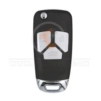 wireless flip key remote 3 buttons front - thumbnail