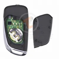 universal wireless flip key remote 3 buttons details - thumbnail