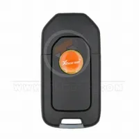 universal wireless flip key remote 3 buttons back - thumbnail