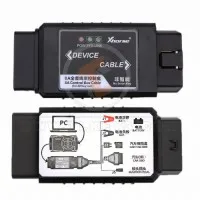 toyota 8A non smart key adapter front back - thumbnail