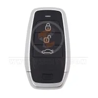autel indenpendent universal smart key remote 3 buttons back front - thumbnail