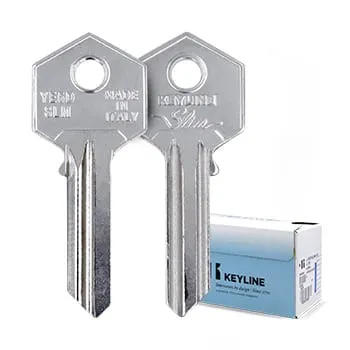 Keyline Keys P/N:YE5D SLM Compatible P/N:YA226 Remote Type Fobik