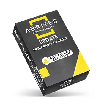 Abrites Software Update from RR016 to RR029 Buttons 2