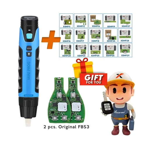 xhorse mini prog solder free adapter package item