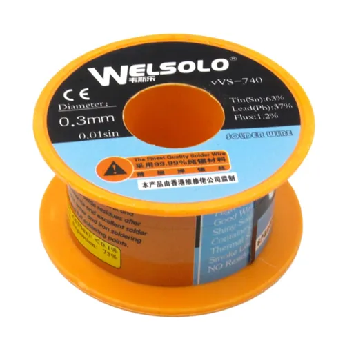 welsolo vws 740 soldering wire 0.3 aftermarket 35319 item