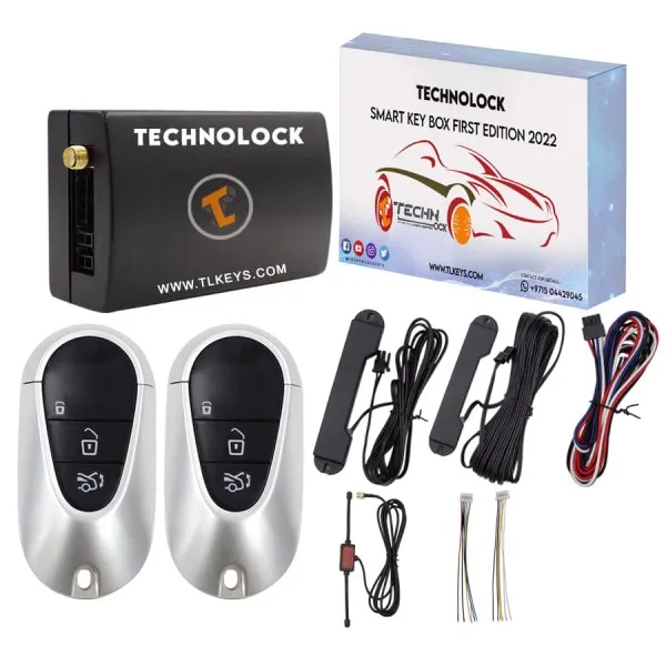 Techno Lock BBA PKE REMOTE Smart Key Box 3 Buttons Mercedes Maybach Type Primary min