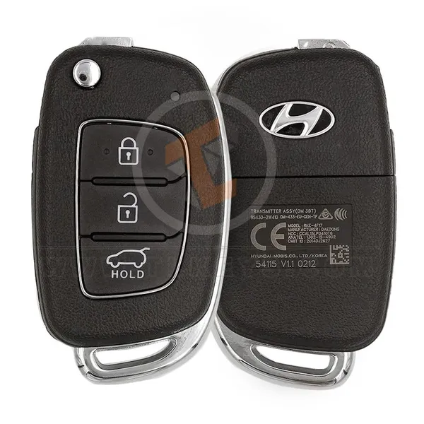 Refurbished Hyundai Santa Fe Flip Key Remote 2014 2016 P/N: 95430-2W410 Remote Type Flip Key Remote