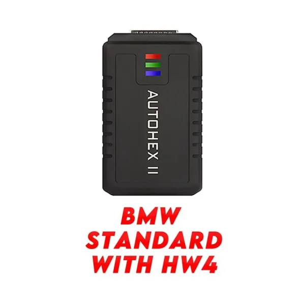 autohex II BMW standard with hw4 item