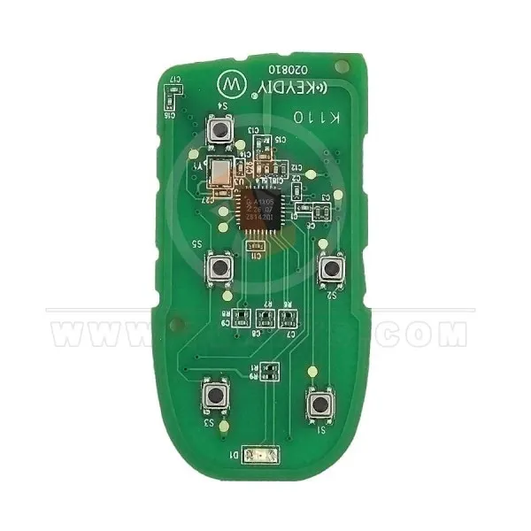 keydiy ZB13 universal smart key board 4 buttons maserate type front 34566