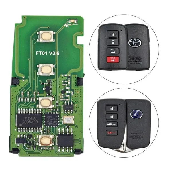 toyota camry corolla avalon 4 buttons item